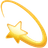 Shooting star icon